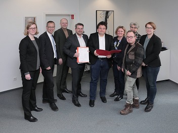 Unterzeichnung der Kooperationsvereinbarung zur Verantwortungskette Krefeld