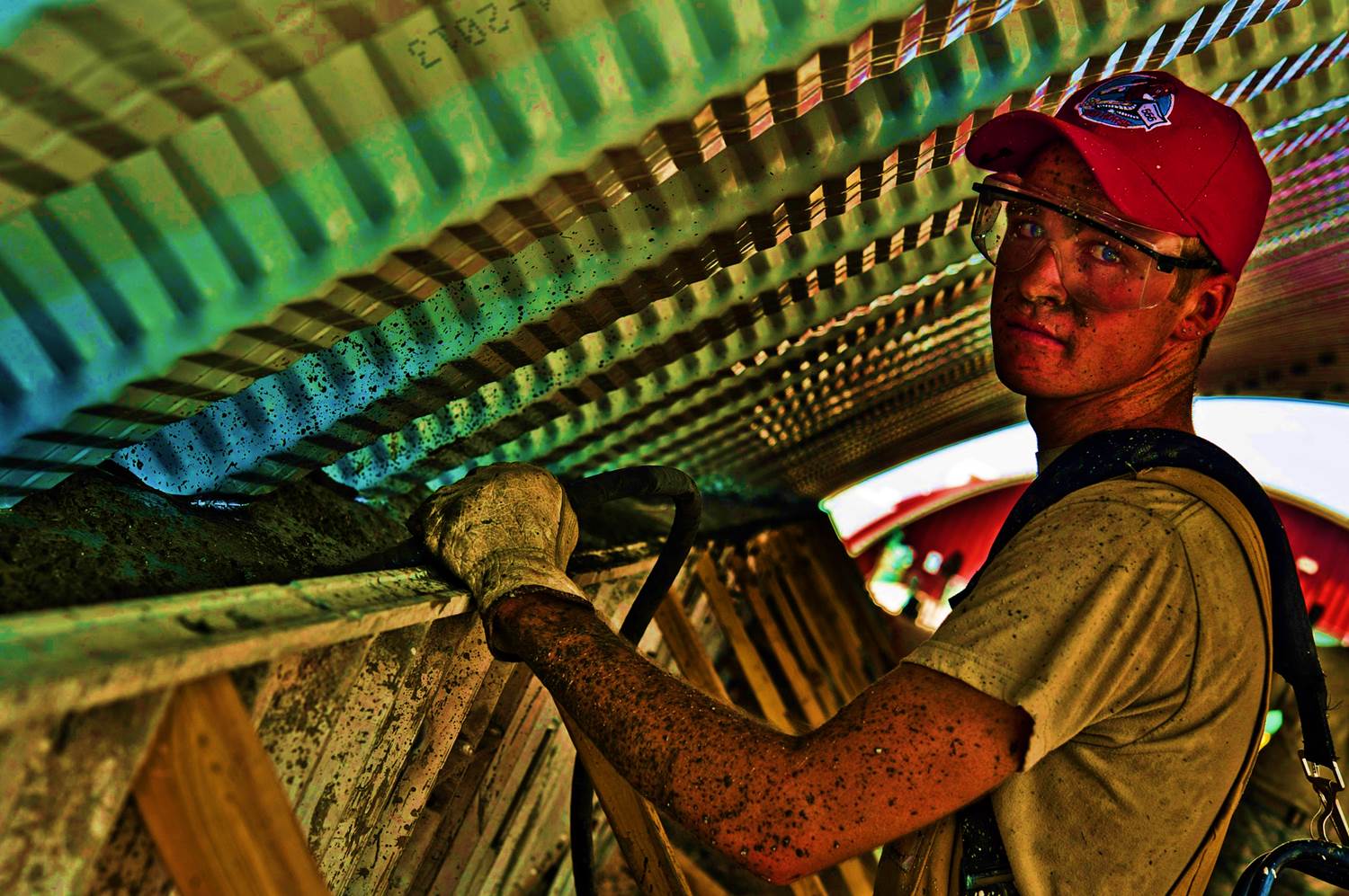 junger Handwerker 