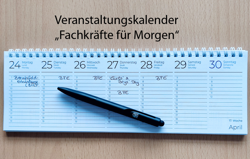 Veranstaltungskalender Fachkräfte für morgen